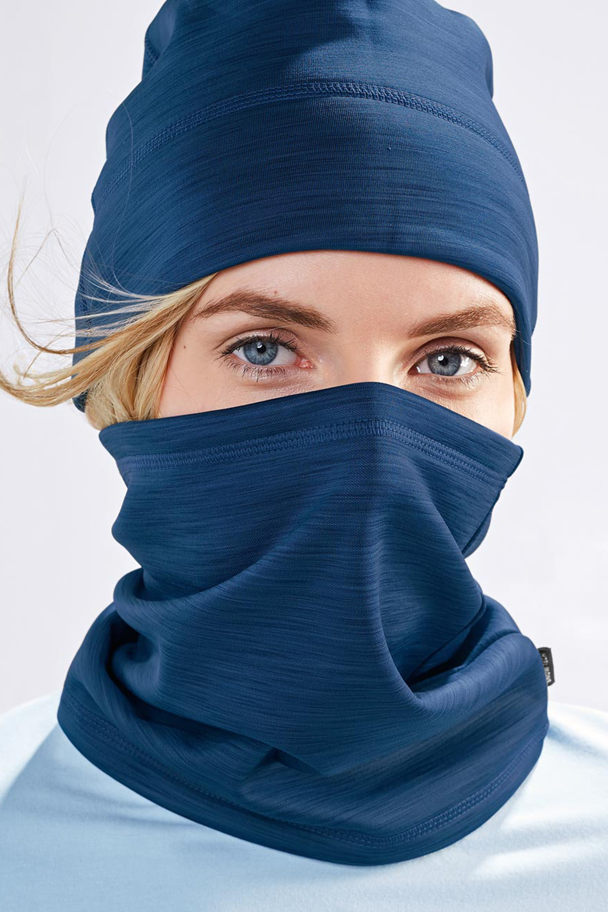 Tchibo Termal Polar Boyunluk, Kırçıllı Mavi 82524