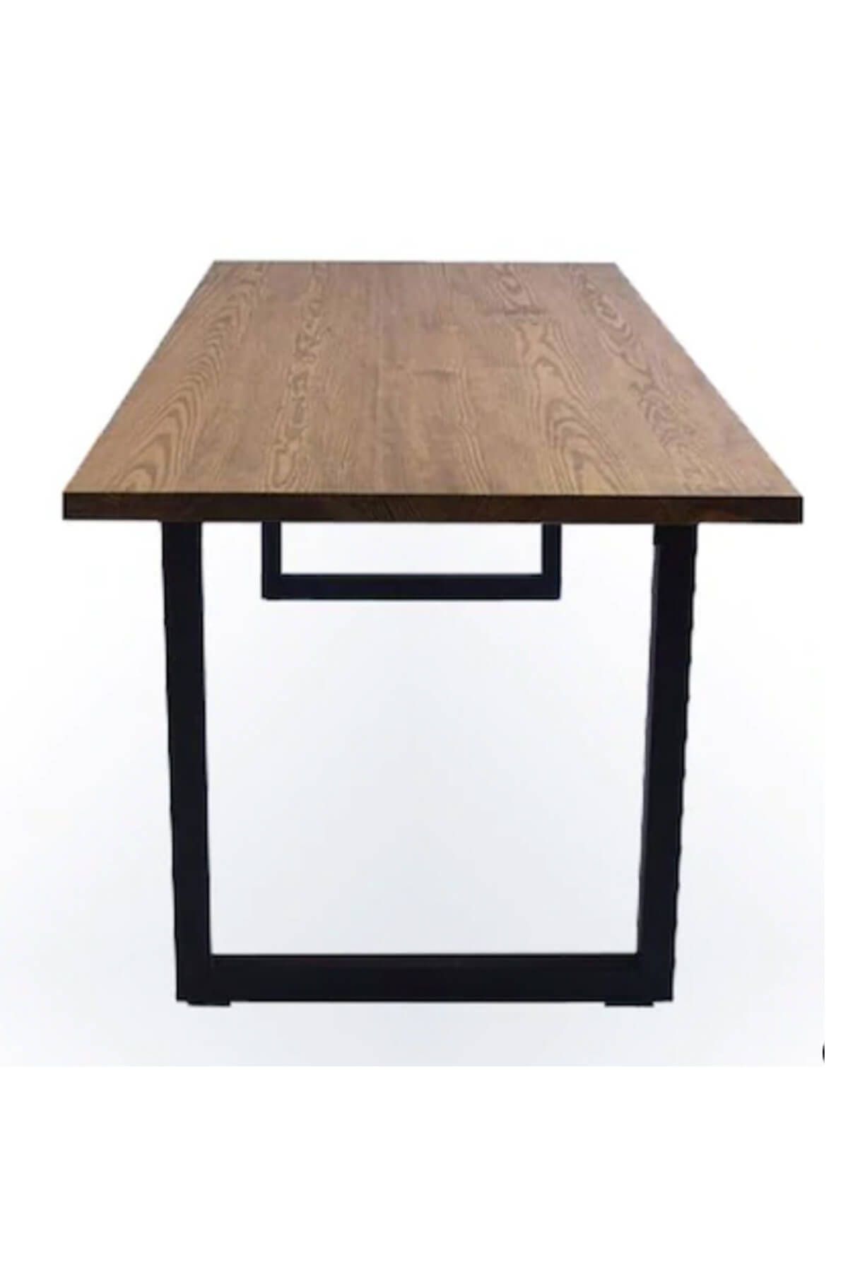 Weblonya Ahşap Masa Ağaç Masa Mutfak Masası 190 cm x 80 cm 5128