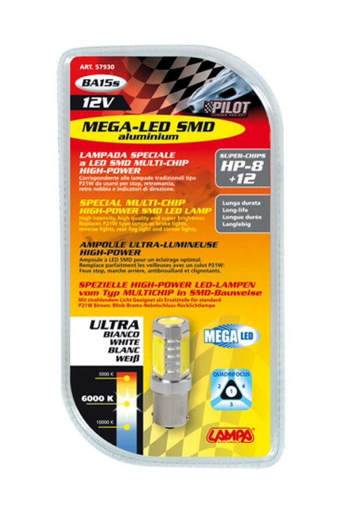 Lampa P21W 20 Mega-Led Hi-Power 12V 57930