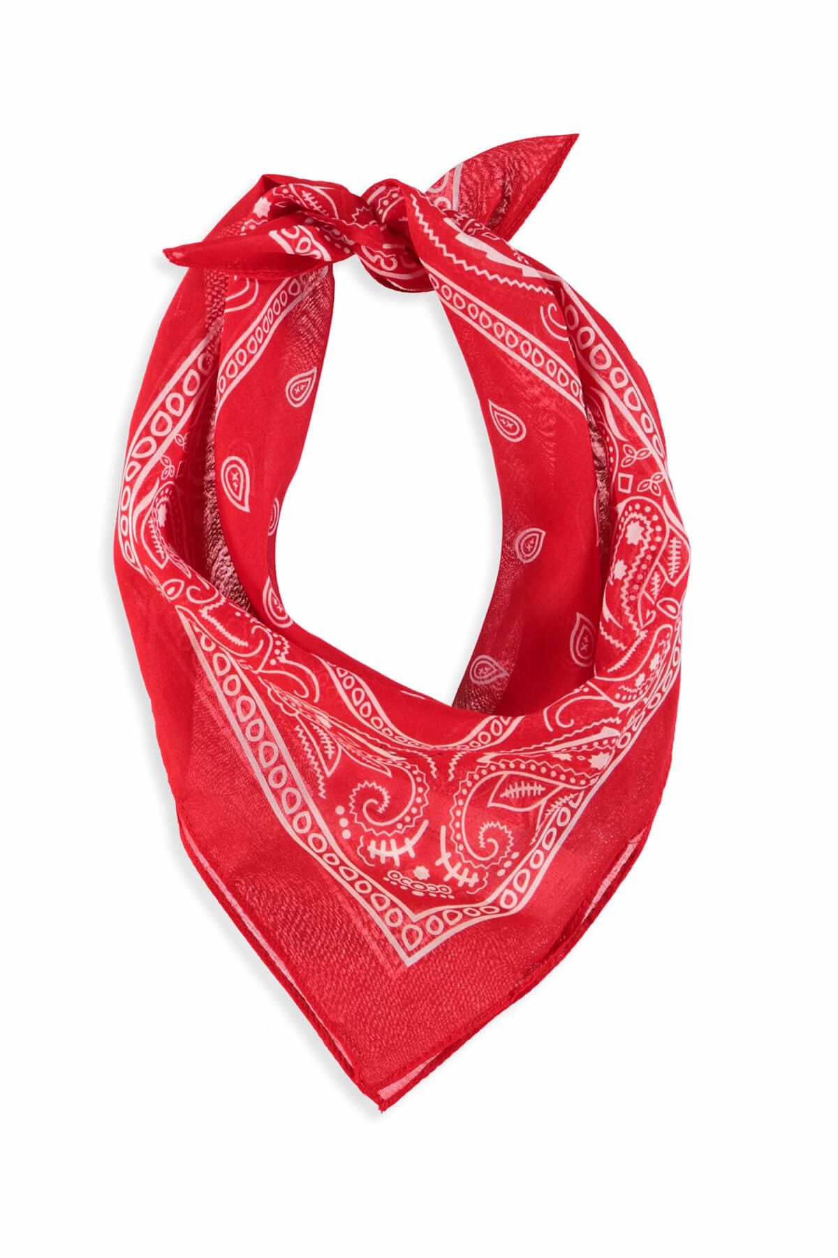 lc waikiki kadin kirmizi bandana 8s7311z8 fiyati yorumlari trendyol