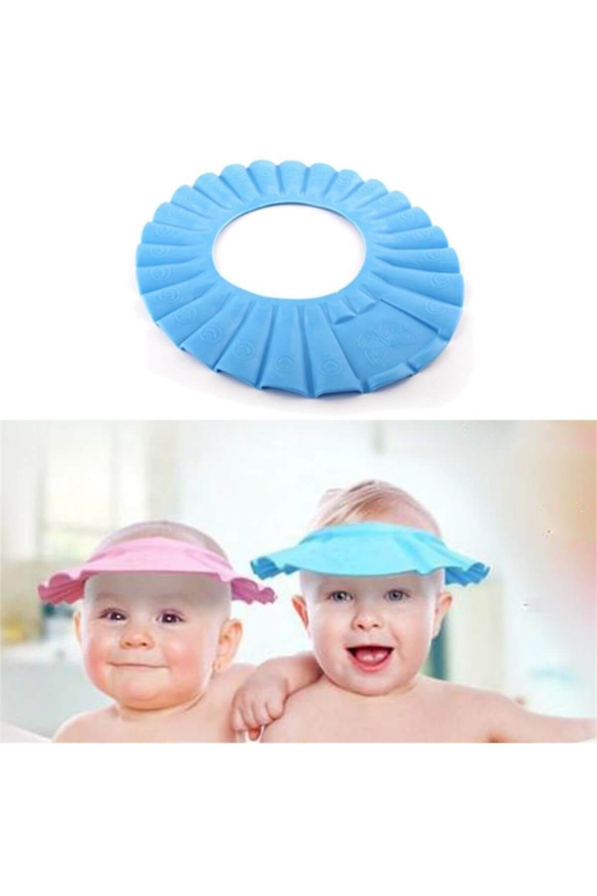 Miny Baby Bebek - Çocuk Duş Başlığı Mavi