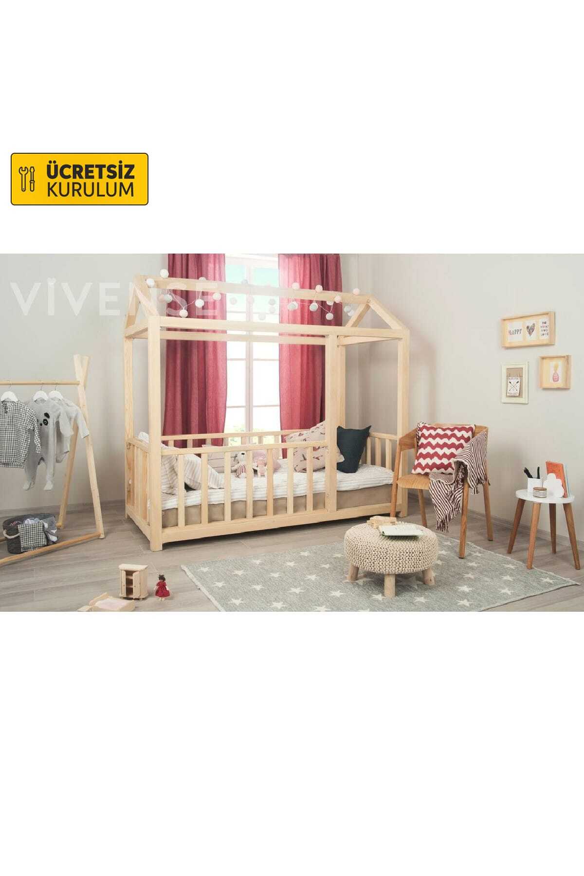 Vivense Montessori Alis Karyola Natural