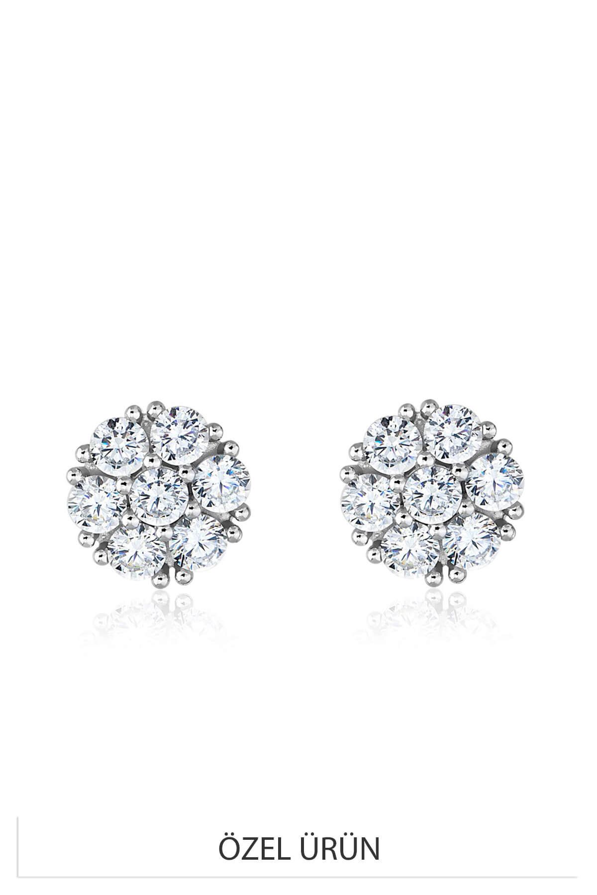 Carat Laboratories Kadın 2,10 Carat Küpe CE20730