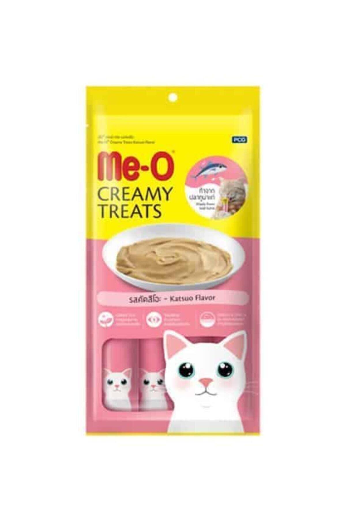 meo Creamy Kurutulmuş Ton Balıklı Kedi Ödül Maması 15 Gr X 4