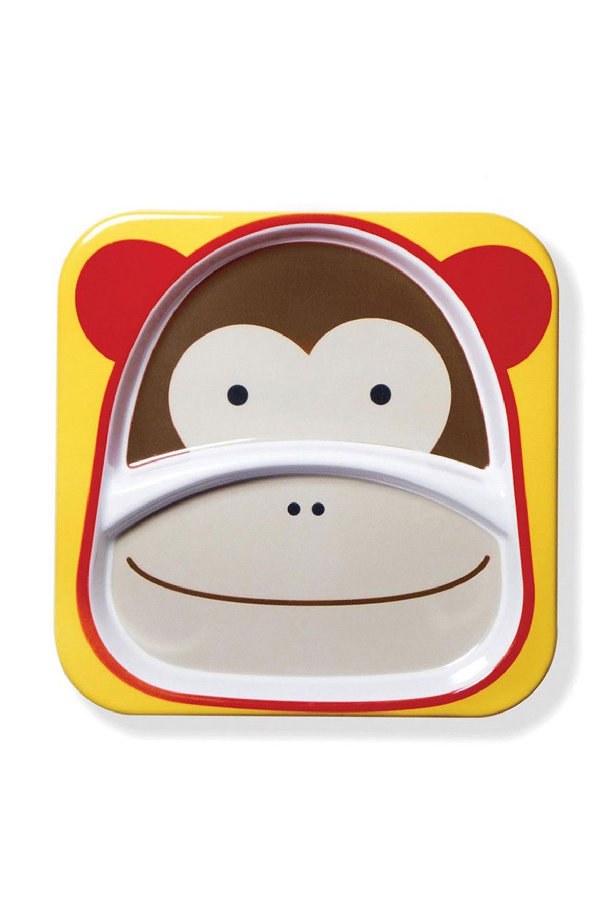 Skip Hop Zoo 2 Bölümlü Geniş Mama Tabağı Maymun