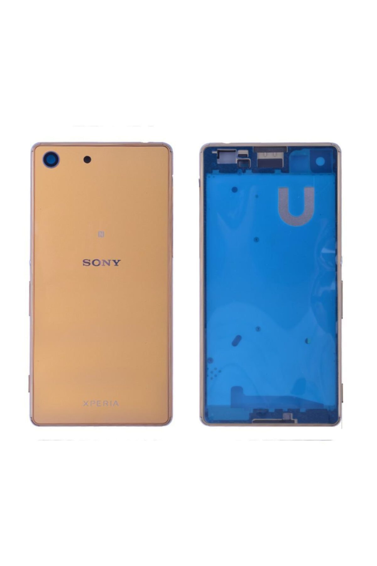 SonyEricsson Sony Xperia M5 Kasa Kapak Gold