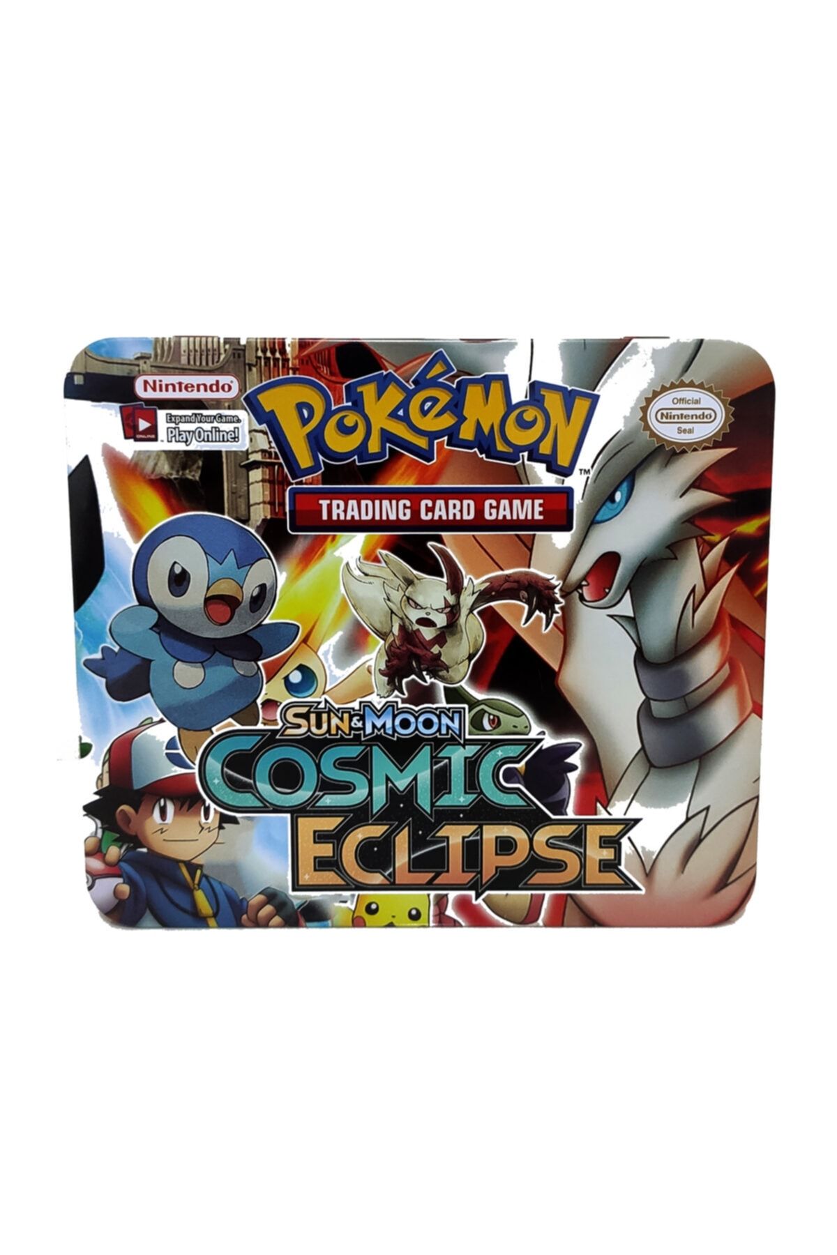 CİMCİME OYUNCAK Pokemon Go Sun & Moon Cosmic Eclipse Eğitmen Oyuncu Oyun Kartı 72 Kart Co98d