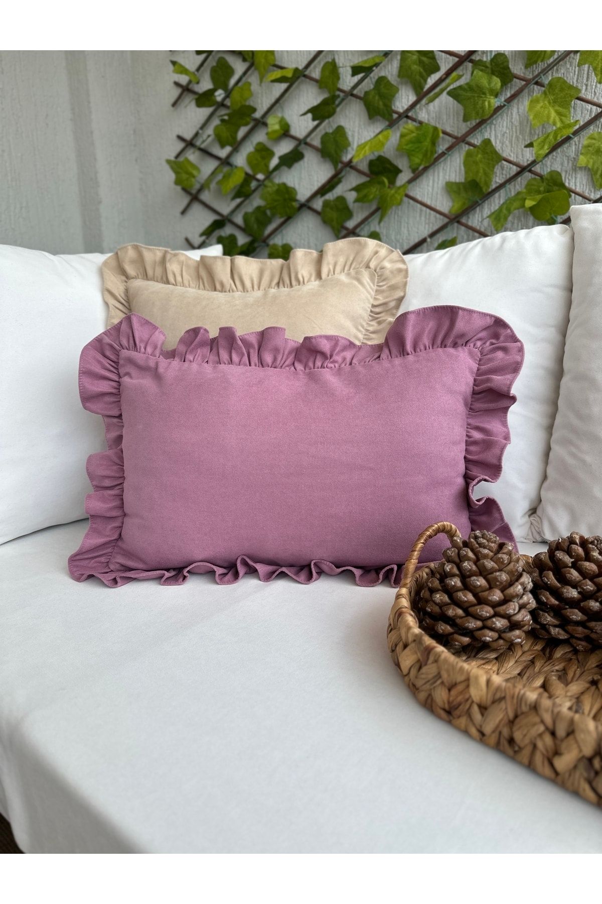 Dark hot sale pink cushion