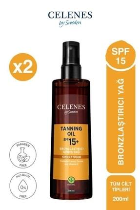 By Sweden herbal Bronzlaştırıcı Güneş Yağı 200 Ml X2 Image 0
