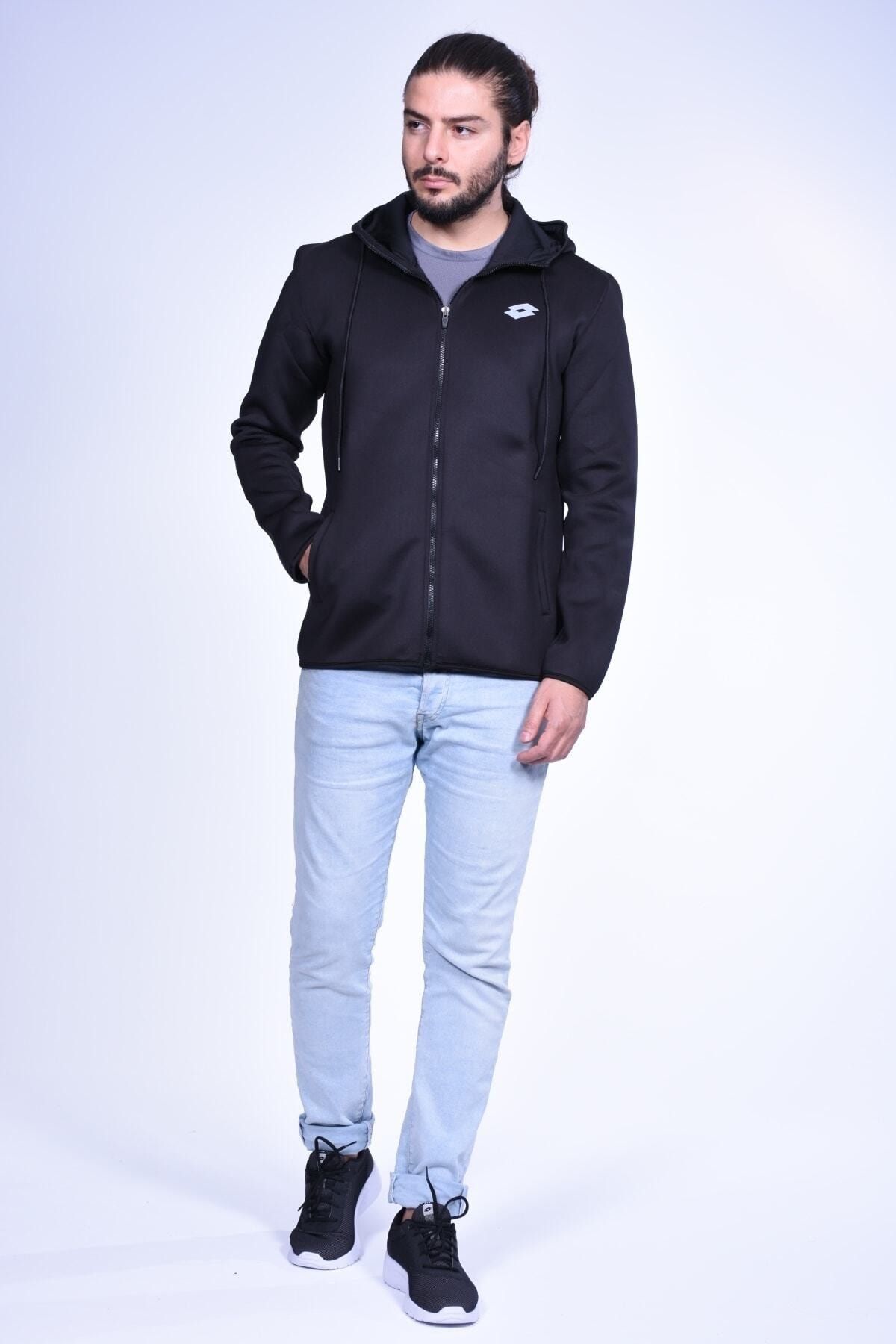 Lotto Ceket Erkek Siyah-Samı Jacket Pl-R4590