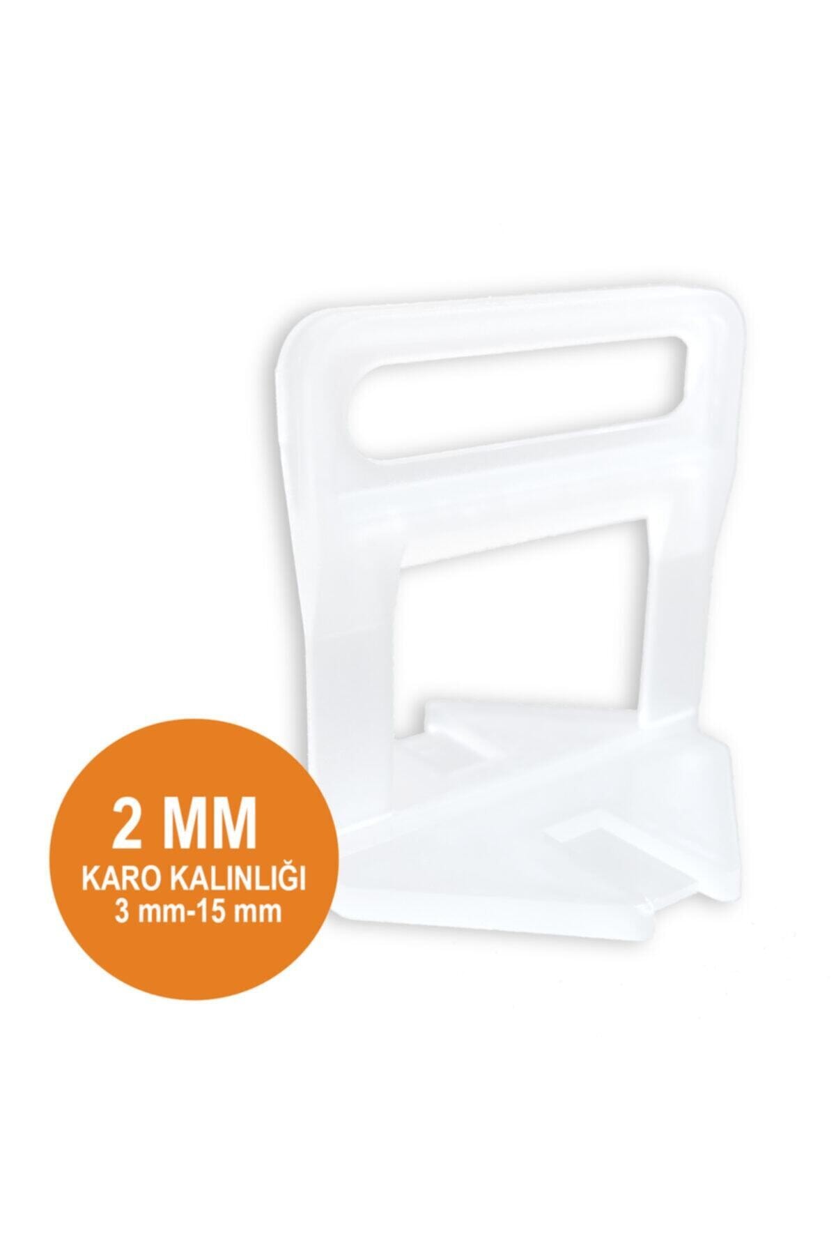 Fixplus Seramik Seviye Tespit Klipsi 2 mm 250'lik