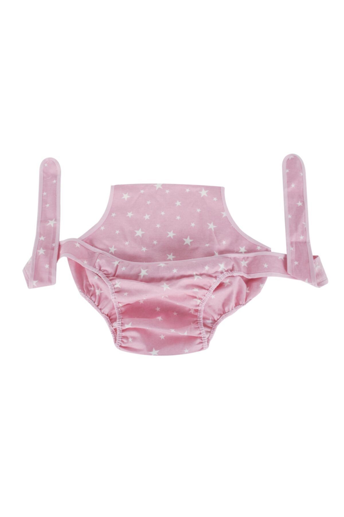 Sevi Bebe Kumaş Mama Sandalyesi Art-152 Pembe Yıldız