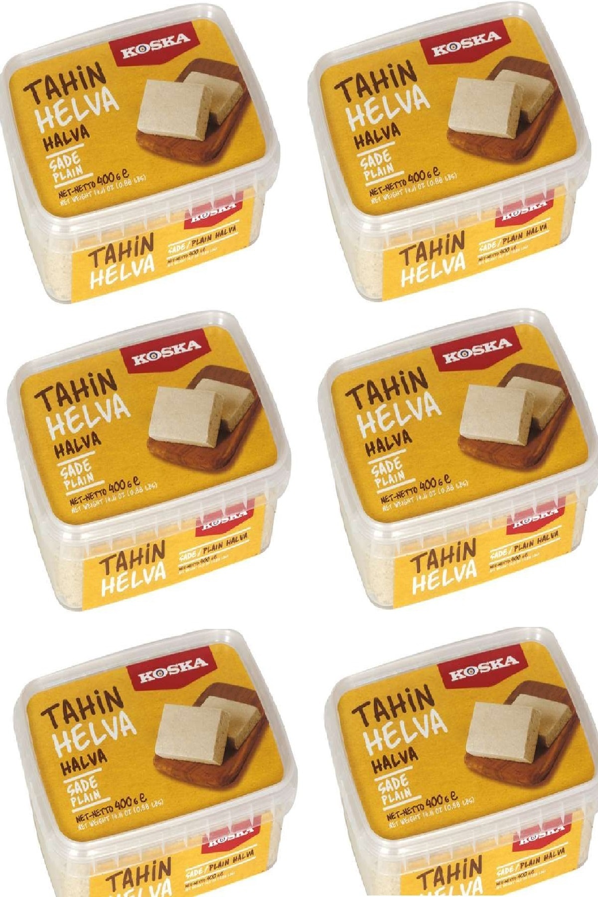 Koska Sade Helva 400 G X 6 Adet