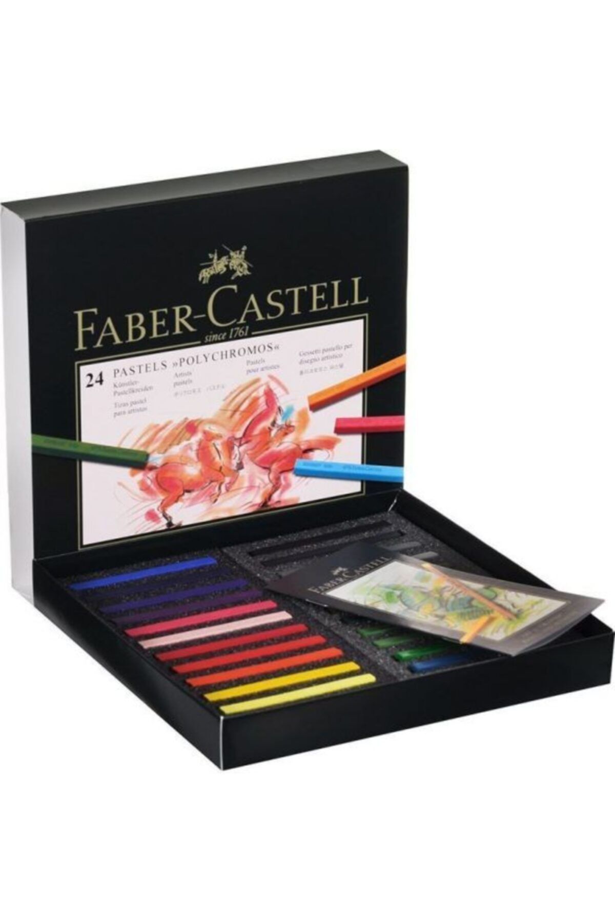 Faber Castell Polychromos Toz Pastel Boya 24 Renk