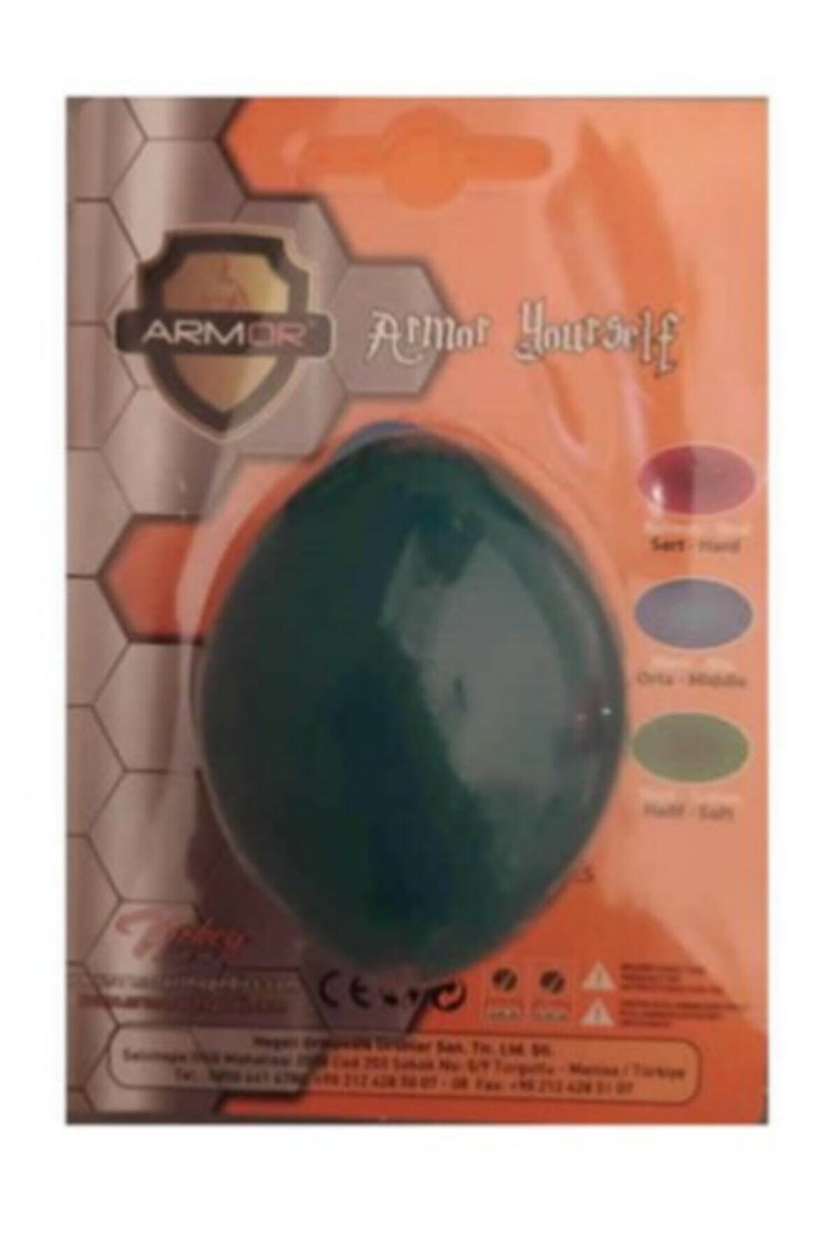 Armor Ortopedik Slikon Stres Topu Yumuşak (yeşil)