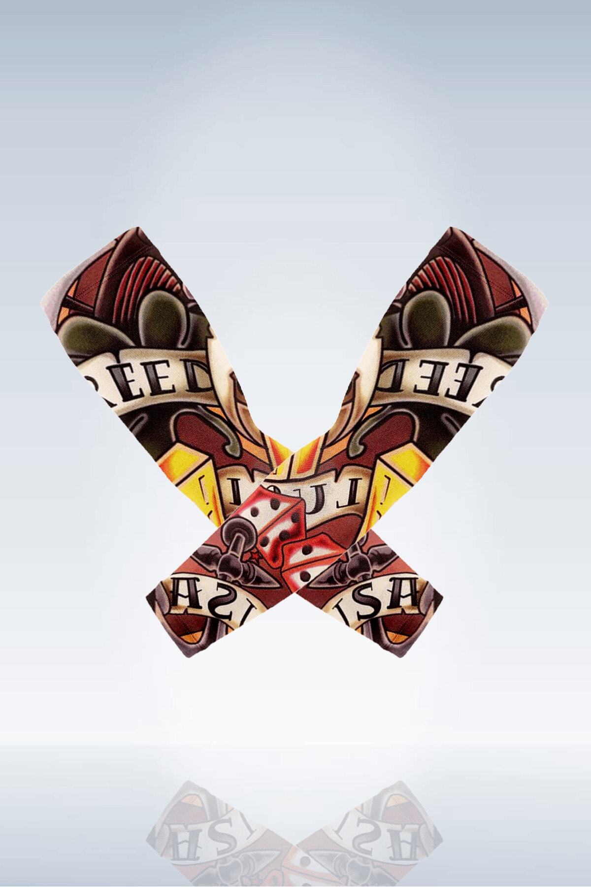 BP Tattoo Dice Giyilebilir Dövme Unisex (2'li Paket)