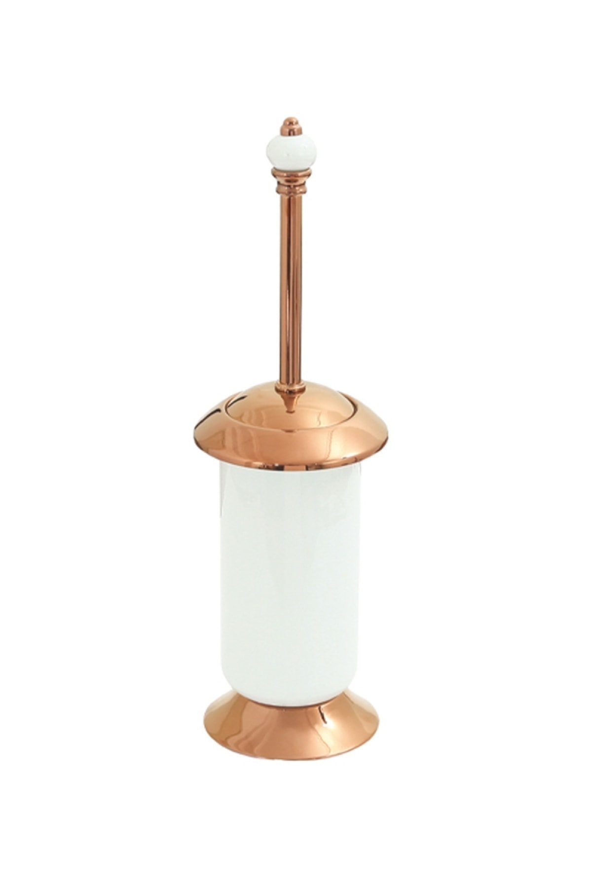 COMFORTBANYO Fantasıa Rose Pirinç-porselen Klozet Fırçalık 8432