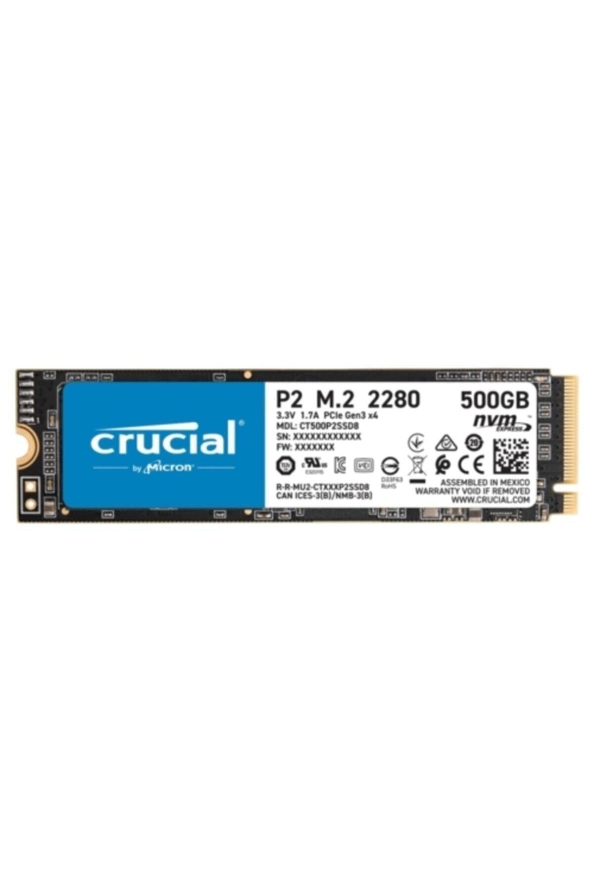 Crucial P2 500gb Ssd M.2 Nvme Pcıe Ct500p2ssd8
