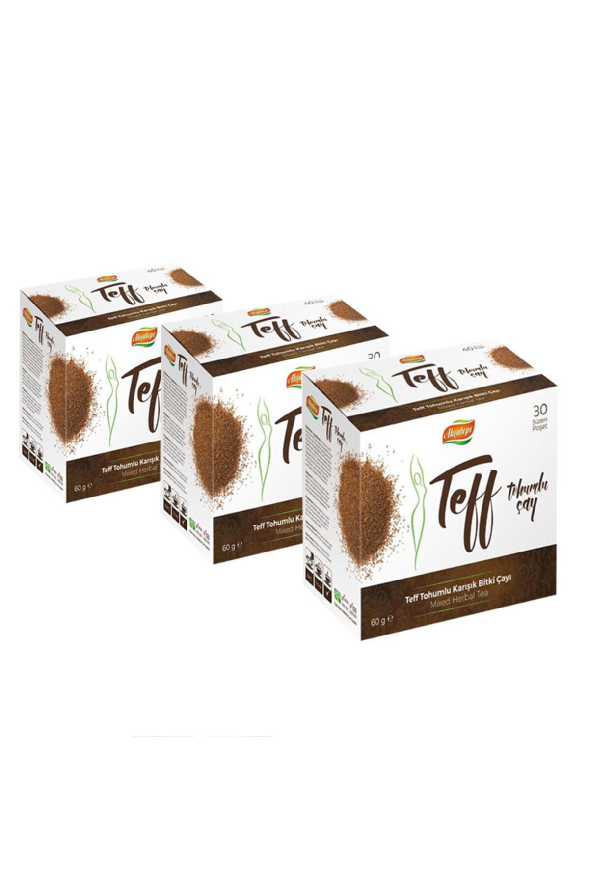 Mindivan Teff Çayı 30'lu Süzen Poşet X 3 Adet