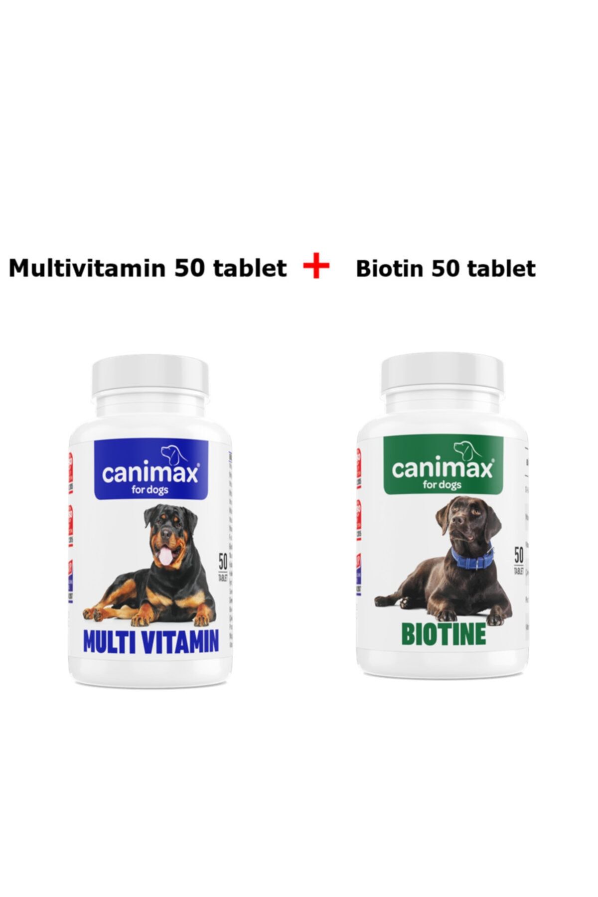 Dr. Nature's Biotin 50 Tablet +multivitamin 50 Tablet ( 2 Ürün)