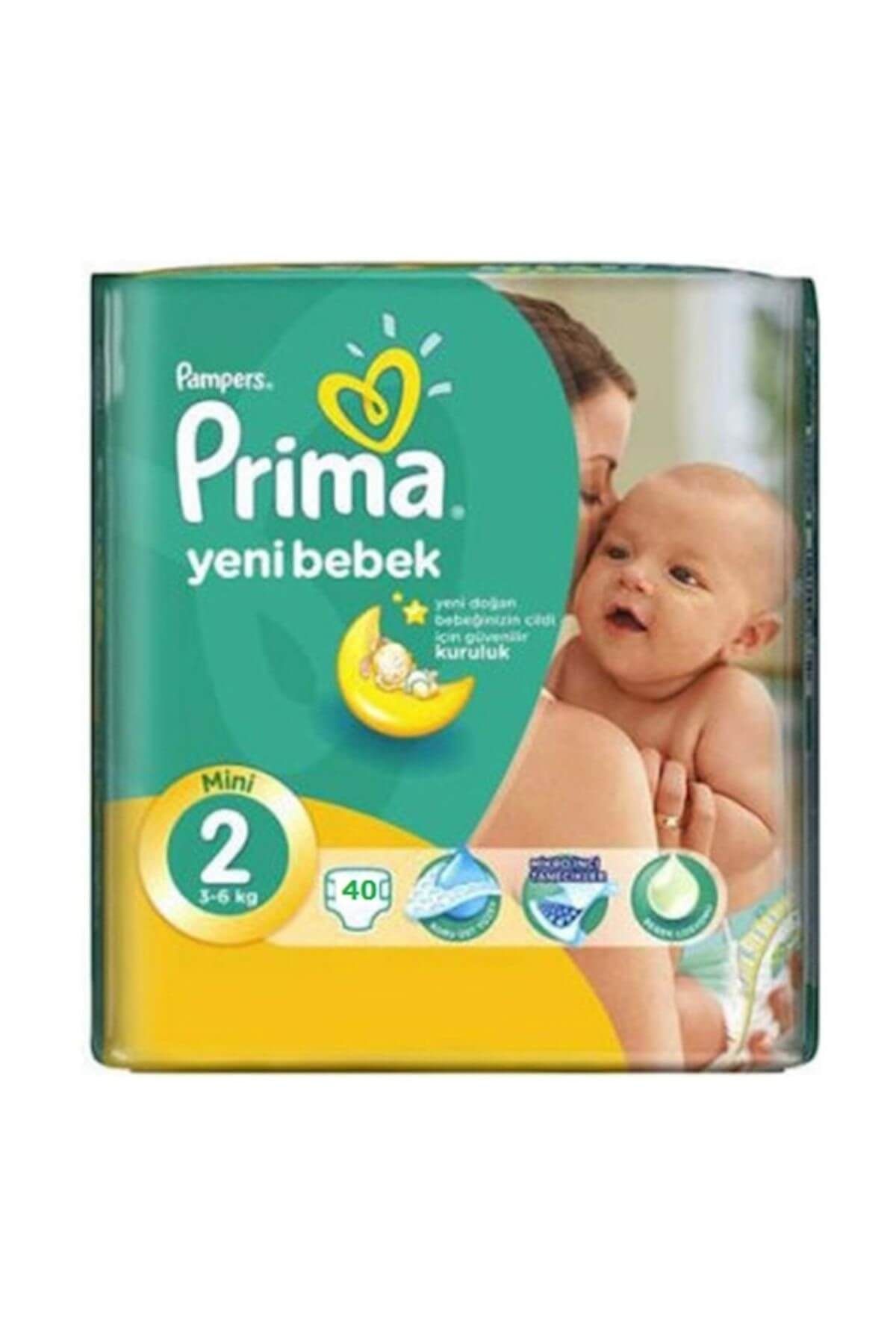 prima bebek bezi hfs 2 beden mini 40 adet fiyati yorumlari trendyol