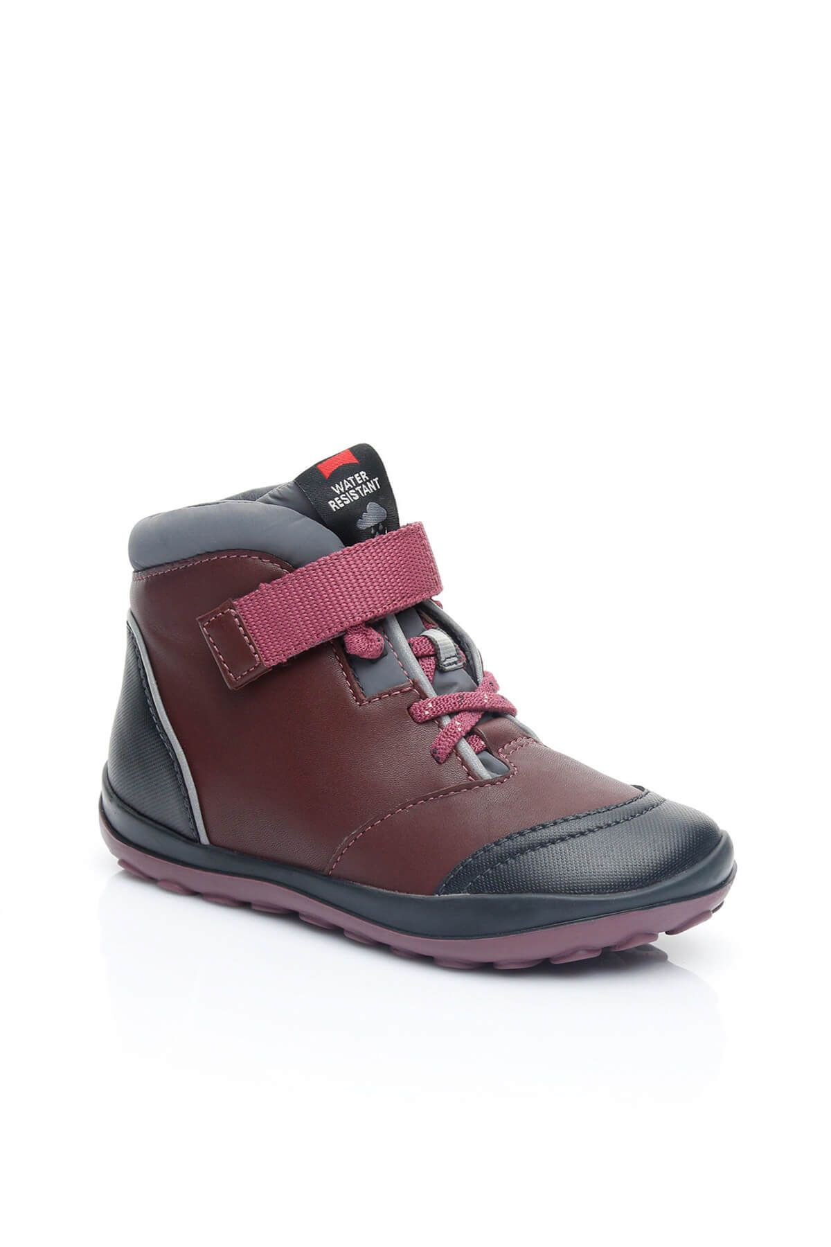 camper kiz cocuk peu pista bordo bot k900107 fiyati yorumlari trendyol