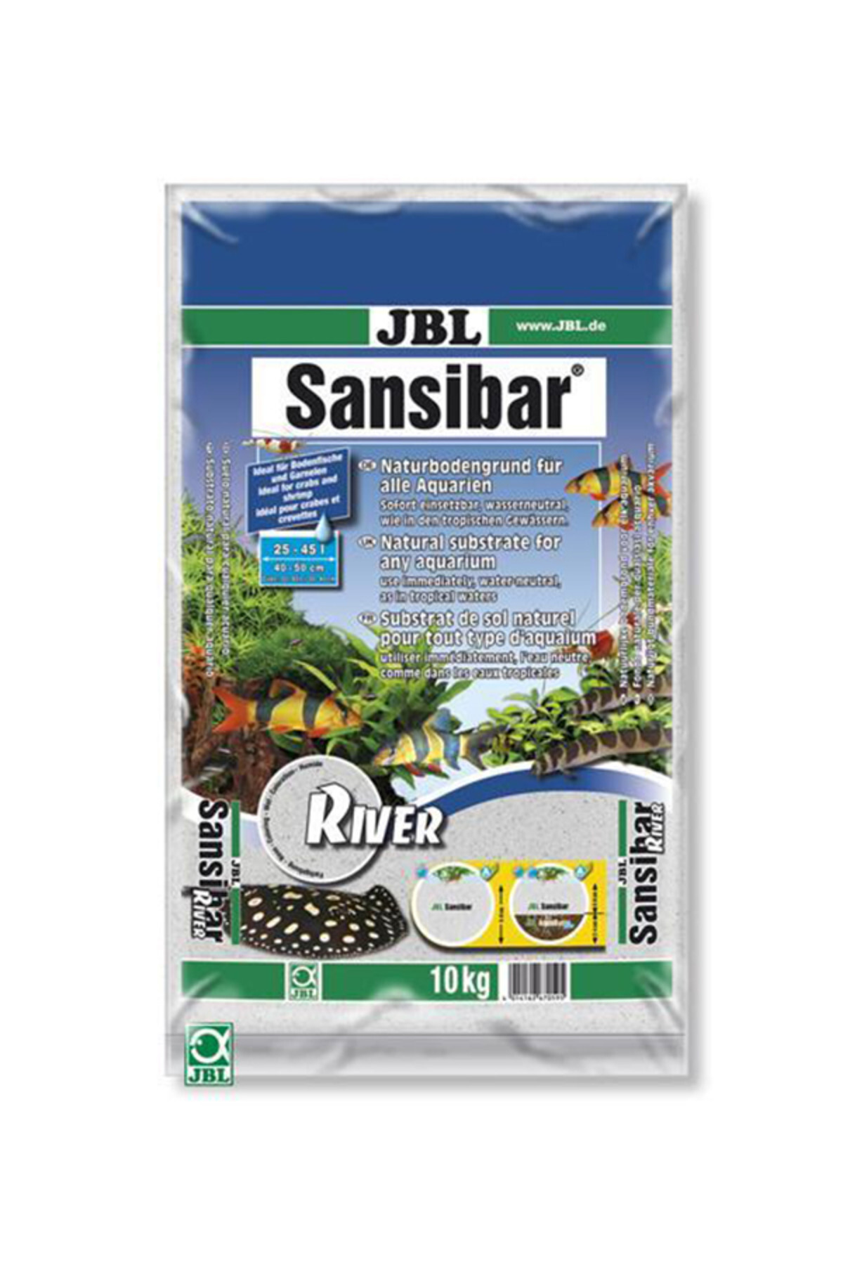 JBL Sansıbar Nehir 0,4-1,4mm 10 Kg Kum