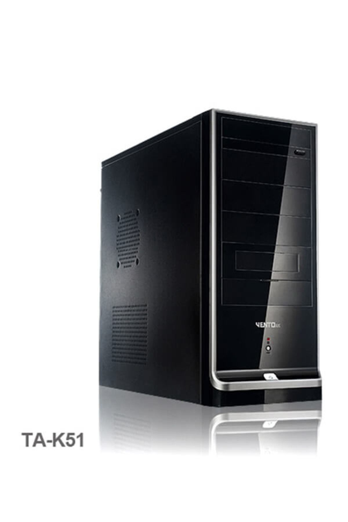 VENTO TA-K51 400W Atx Kasa Siyah 1 x USB 2.0, 1 x USB 3.0,