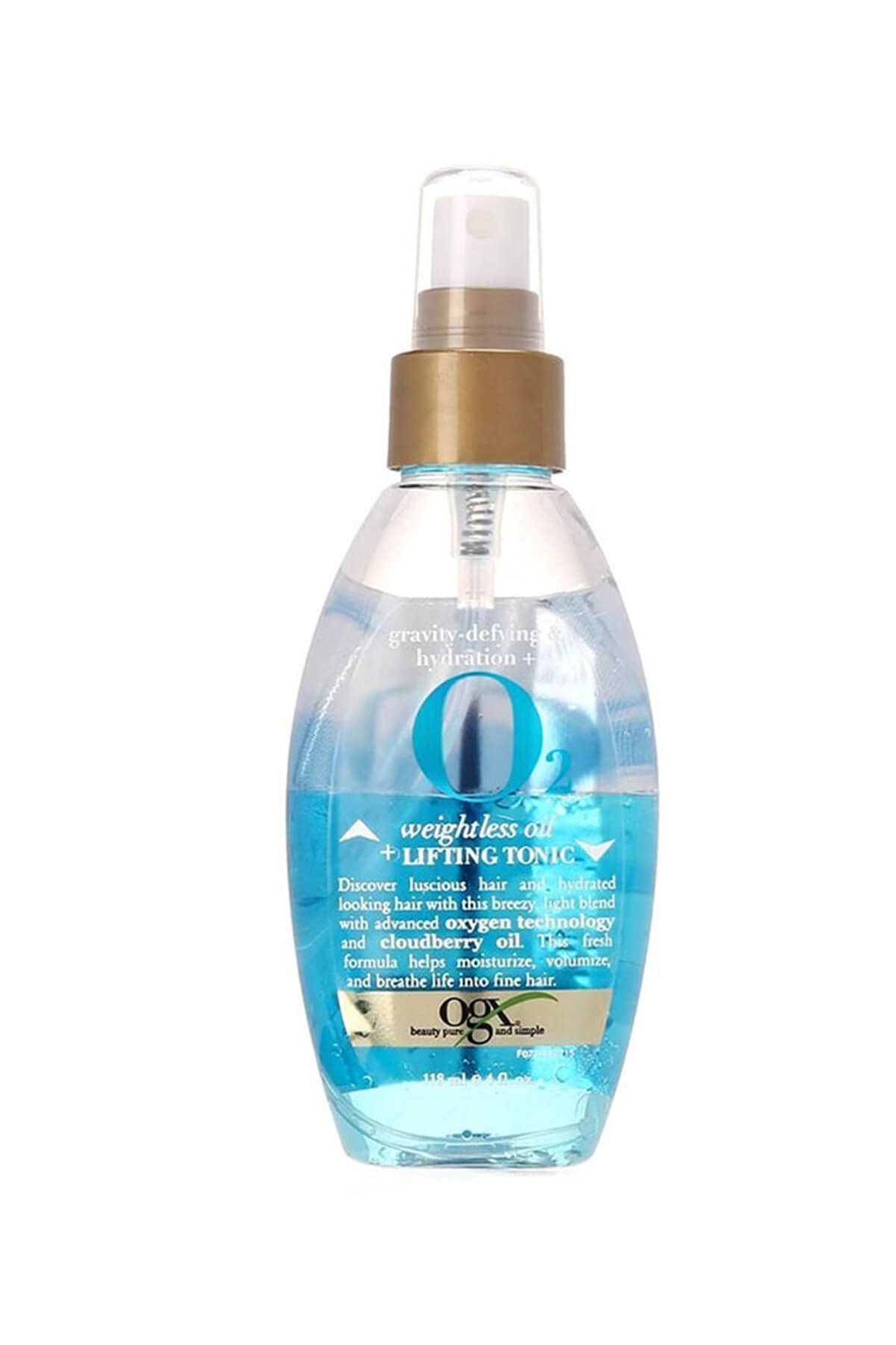 ogx o2 weightless oil lifting tonic ince telli saclar icin hacim veren sprey 118 ml 22796977243 fiyati yorumlari trendyol