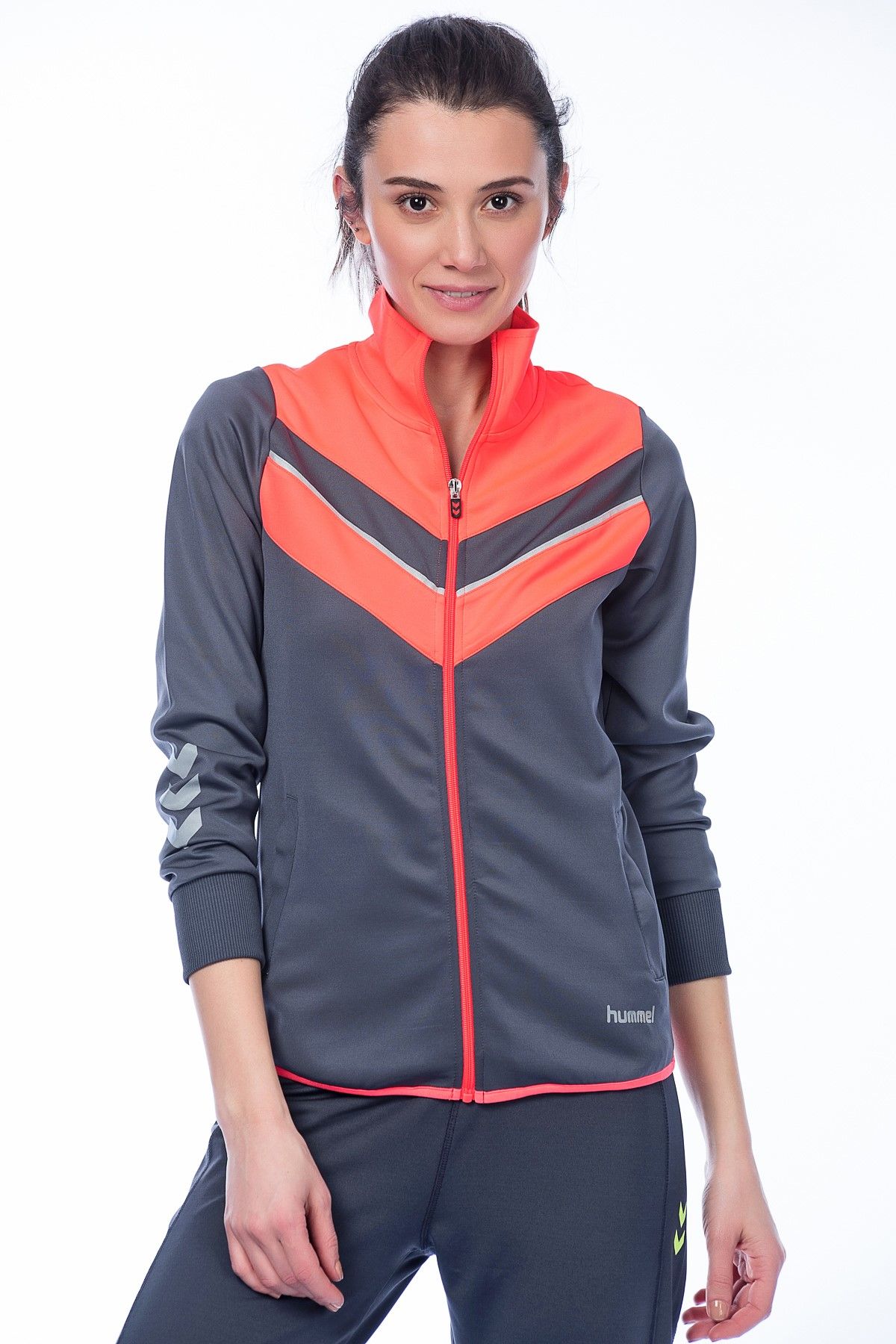 HUMMEL Kadın Sweatshirt Natelie Zip Jacket