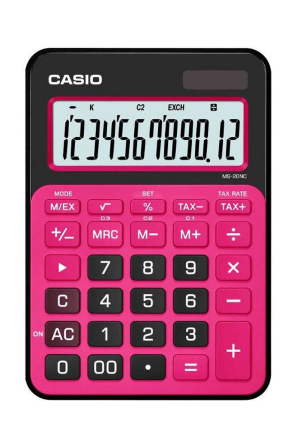 Casio Masaüstü Hesap Makinesi Ms-20Nc-Brd  /