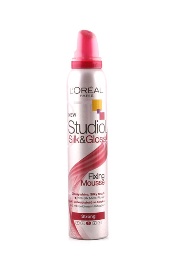 L'Oreal Paris Sabitleyici Saç Köpüğü - Studio Silk&Glos 200 mL 3600521768419