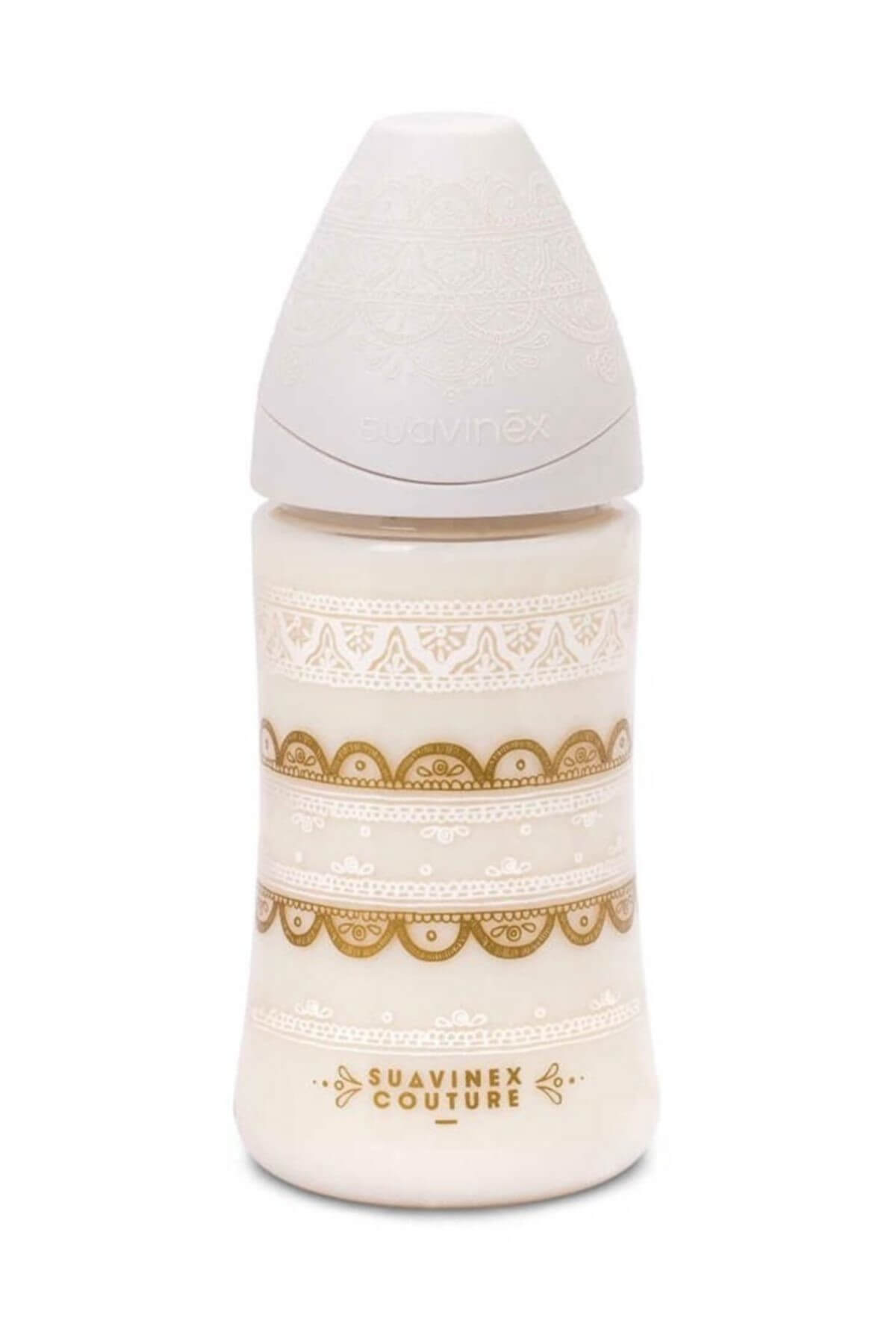 Suavinex Haute Couture Geniş Ağız Biberon 270Ml Beyaz