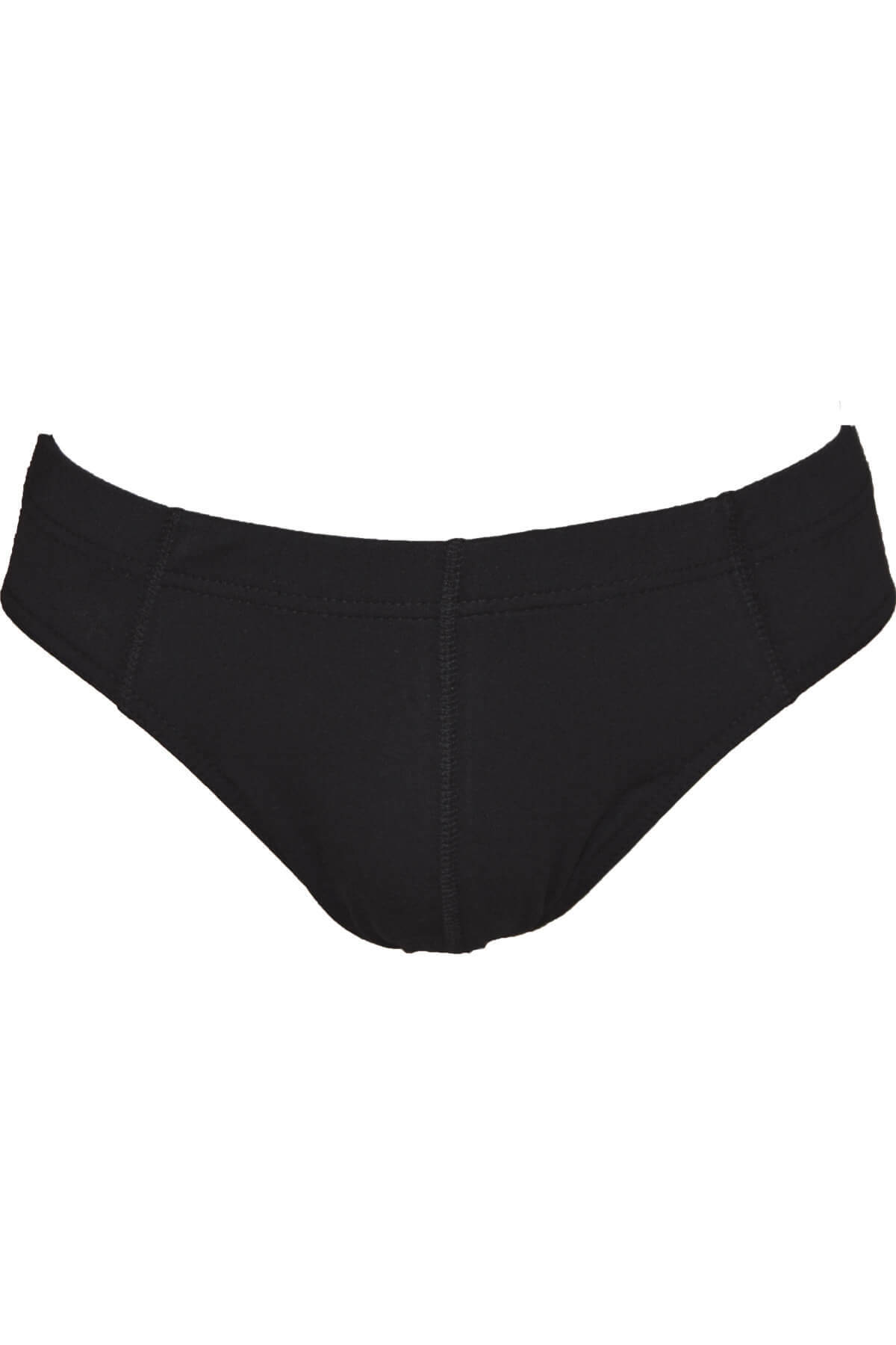 Malabadi Erkek Siyah 2'li Klasik Modal Slip 053