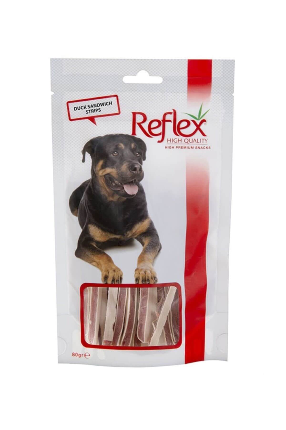 Reflex Duck Sandwich Strips Ördek Çubuk Doğal Köpek Ödülü 80 gr