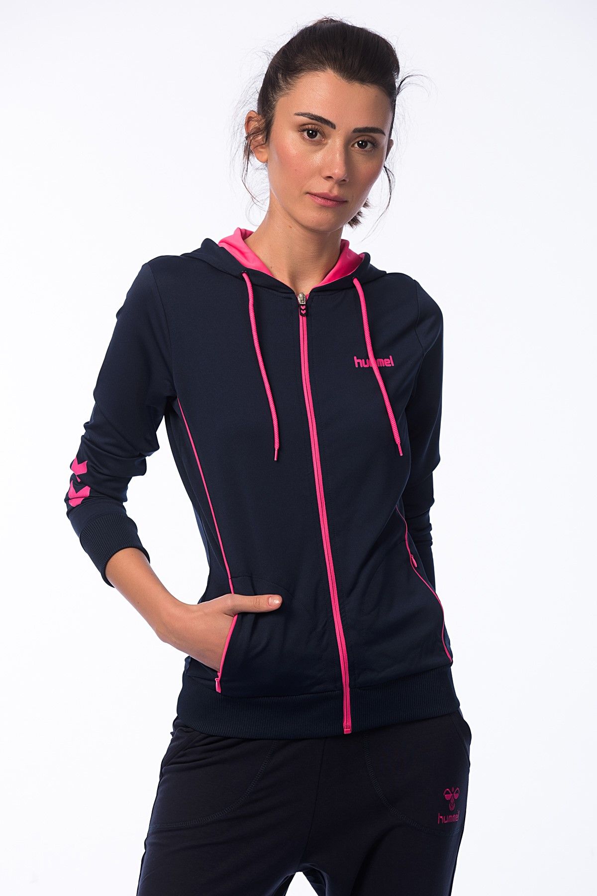 HUMMEL Kadın Sweatshirt Franzıska Zip Hoodıe