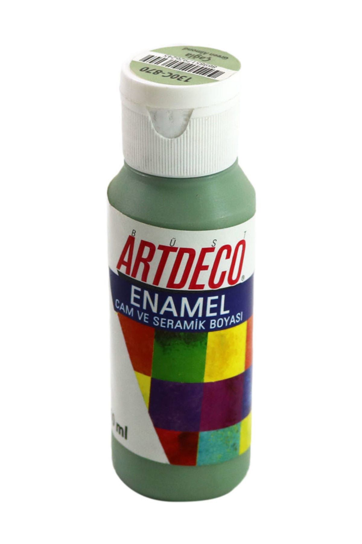 FanartArtdeco Artdeco Cam Seramik Boyasi Çağla Yeşil 60Ml -870