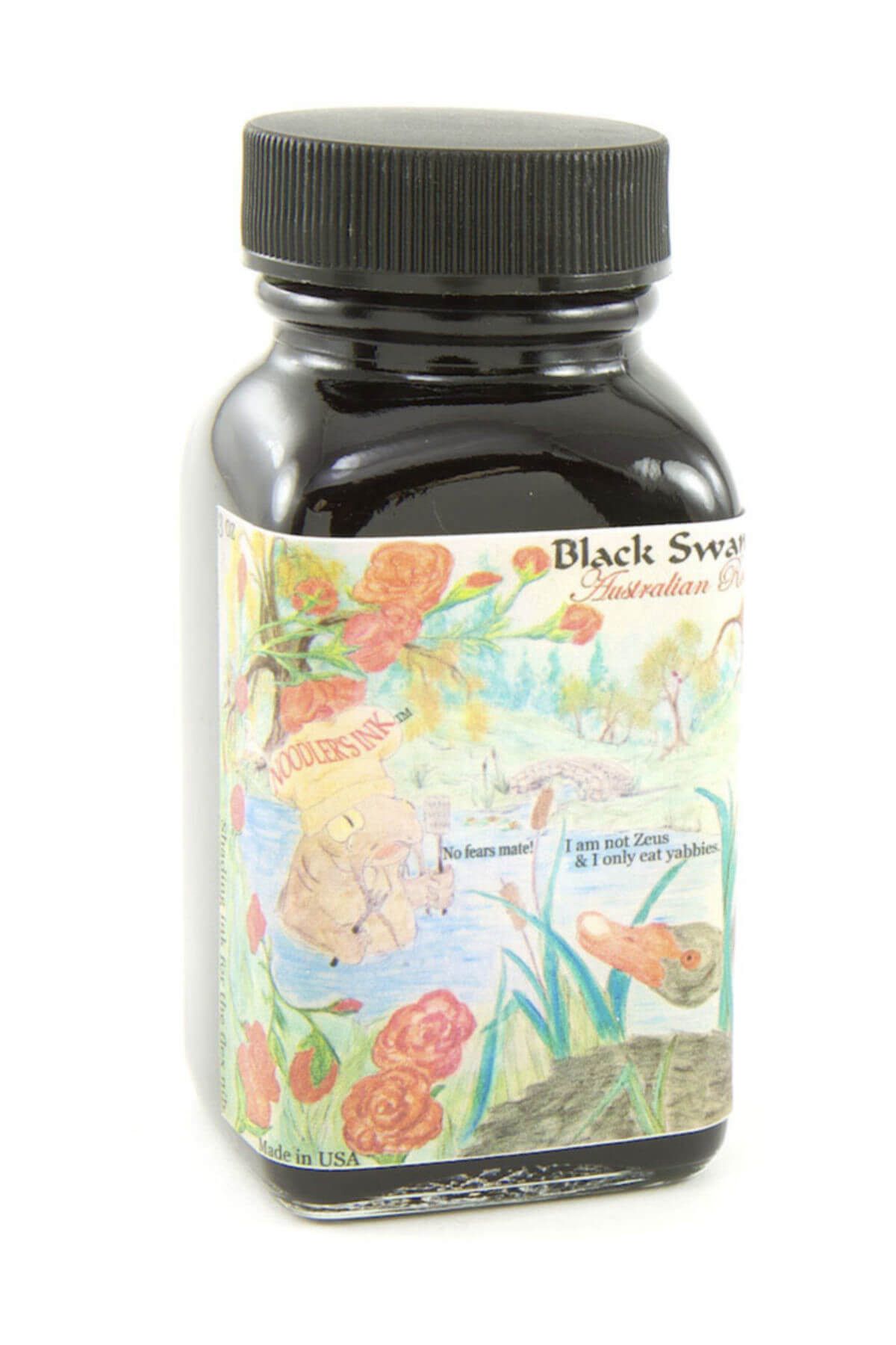 Noodlers Şişe Mürekkep Black Swan Australian Roses 3