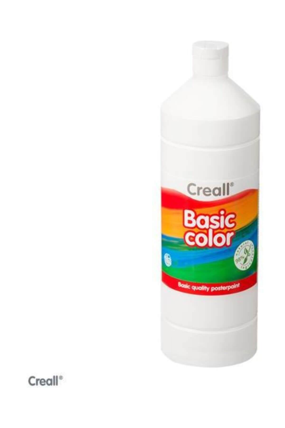 Creall Basic Color Posterpaint Tempera Boya 1000 ml. 21 White (Beyaz)