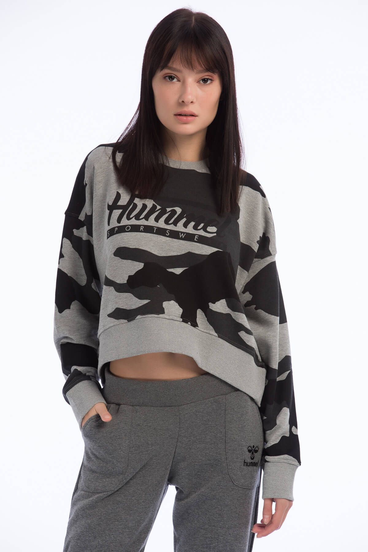 HUMMEL Kadın Sweatshirt Hmlcarolli Cotton Sweatshirt