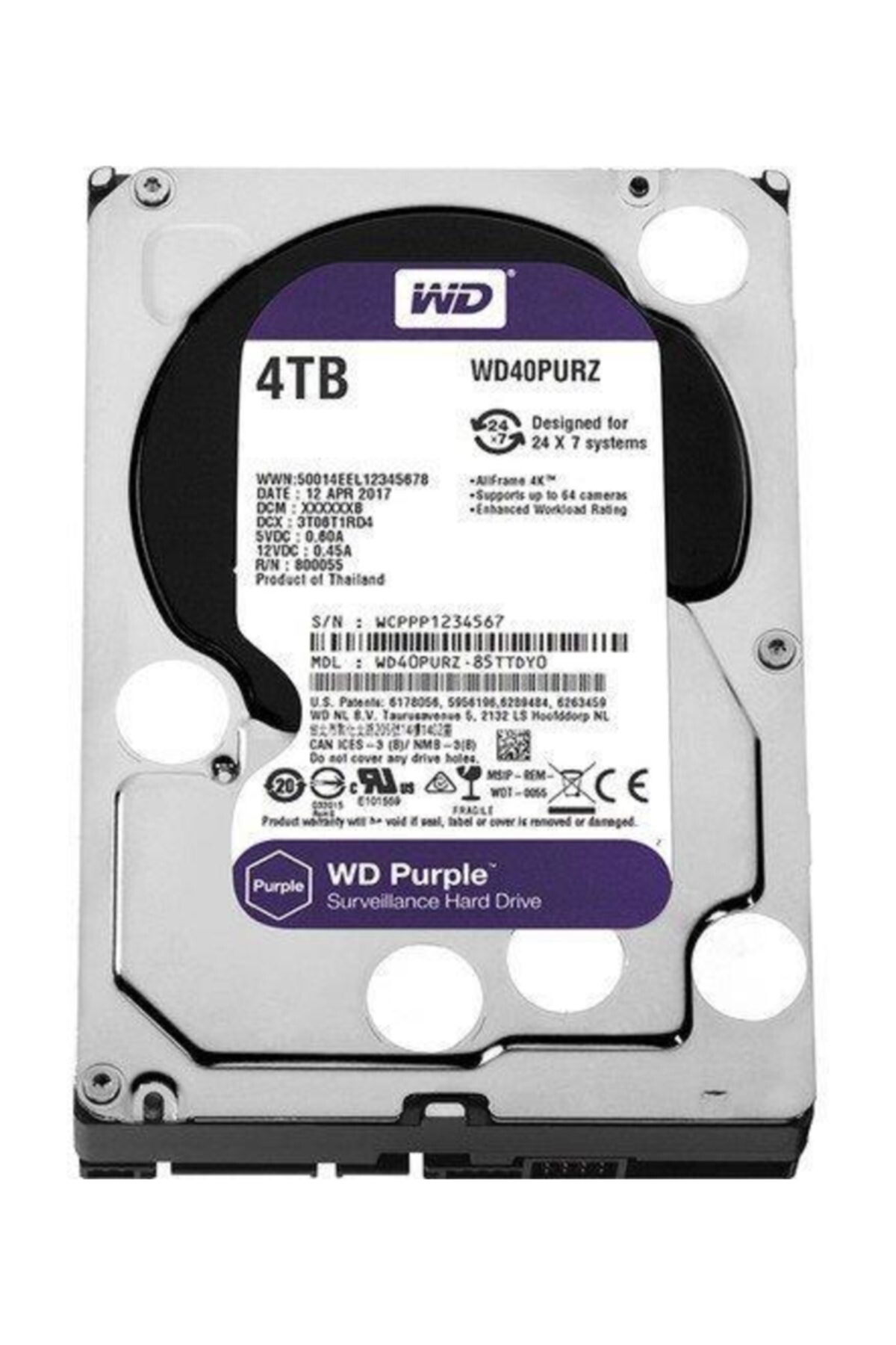 WD 4Tb Purple 3,5\