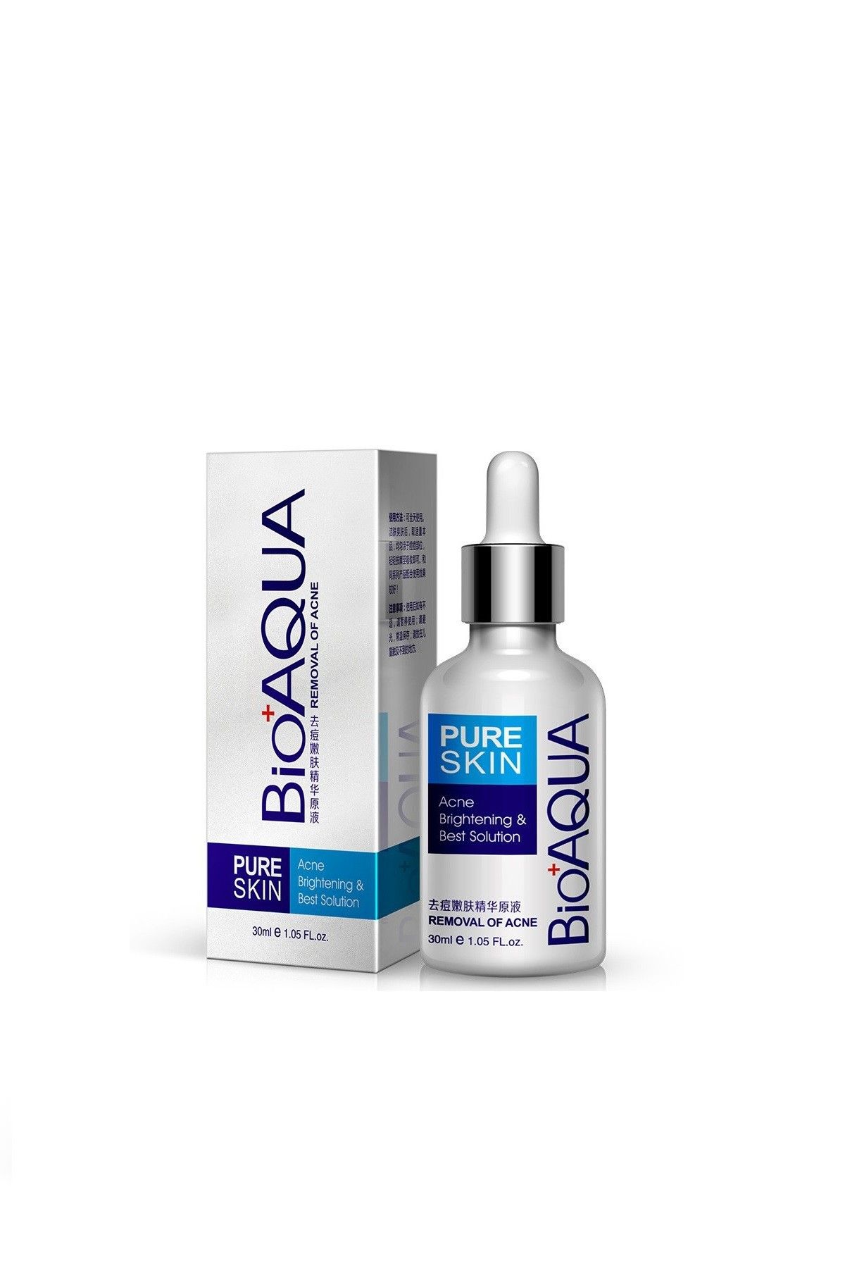 bioaqua pure skin akne sivilce ve iz serumu 30 ml 6947790780726 fiyati yorumlari trendyol