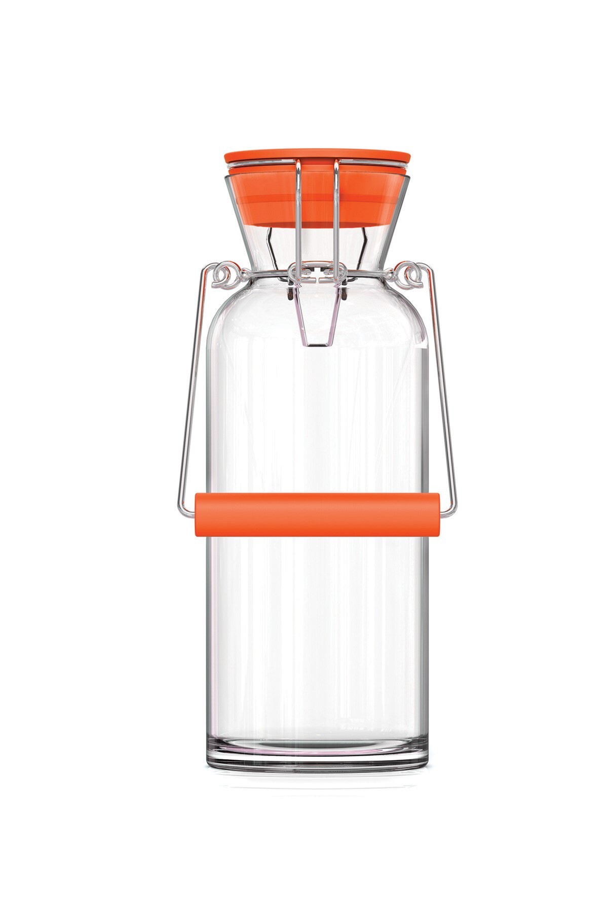 Paşabahçe Zest Glass Süt Şişesi  1,25 Lt  Turuncu P96267-1073532O