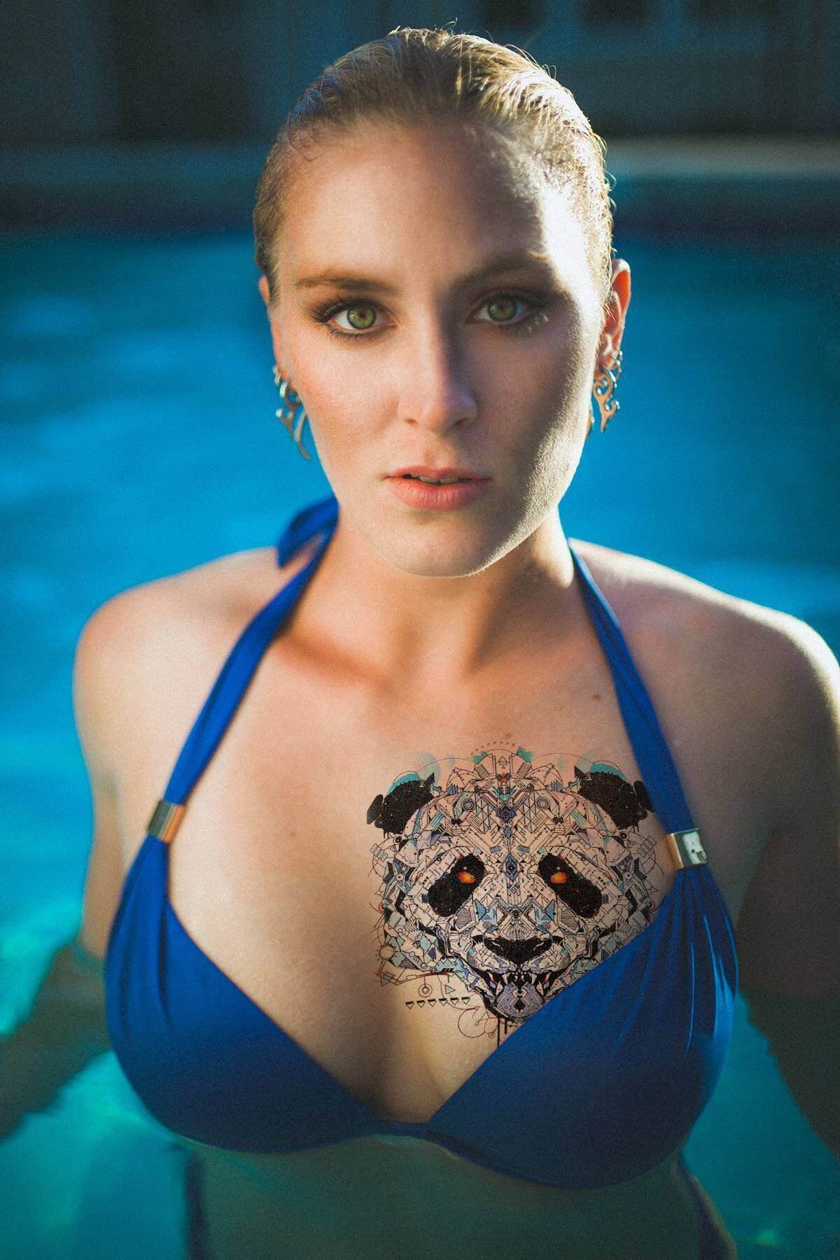 TAKIŞTIR Geçici Panda Dövme