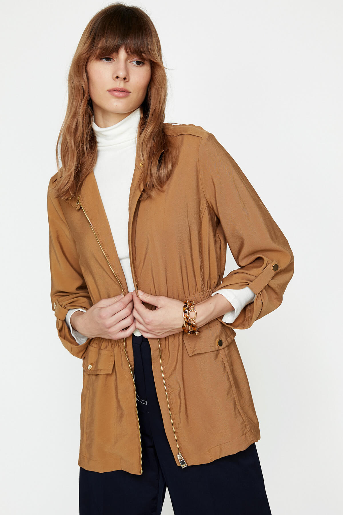 Koton Kadın Kahve Parka 9KAK06449OW