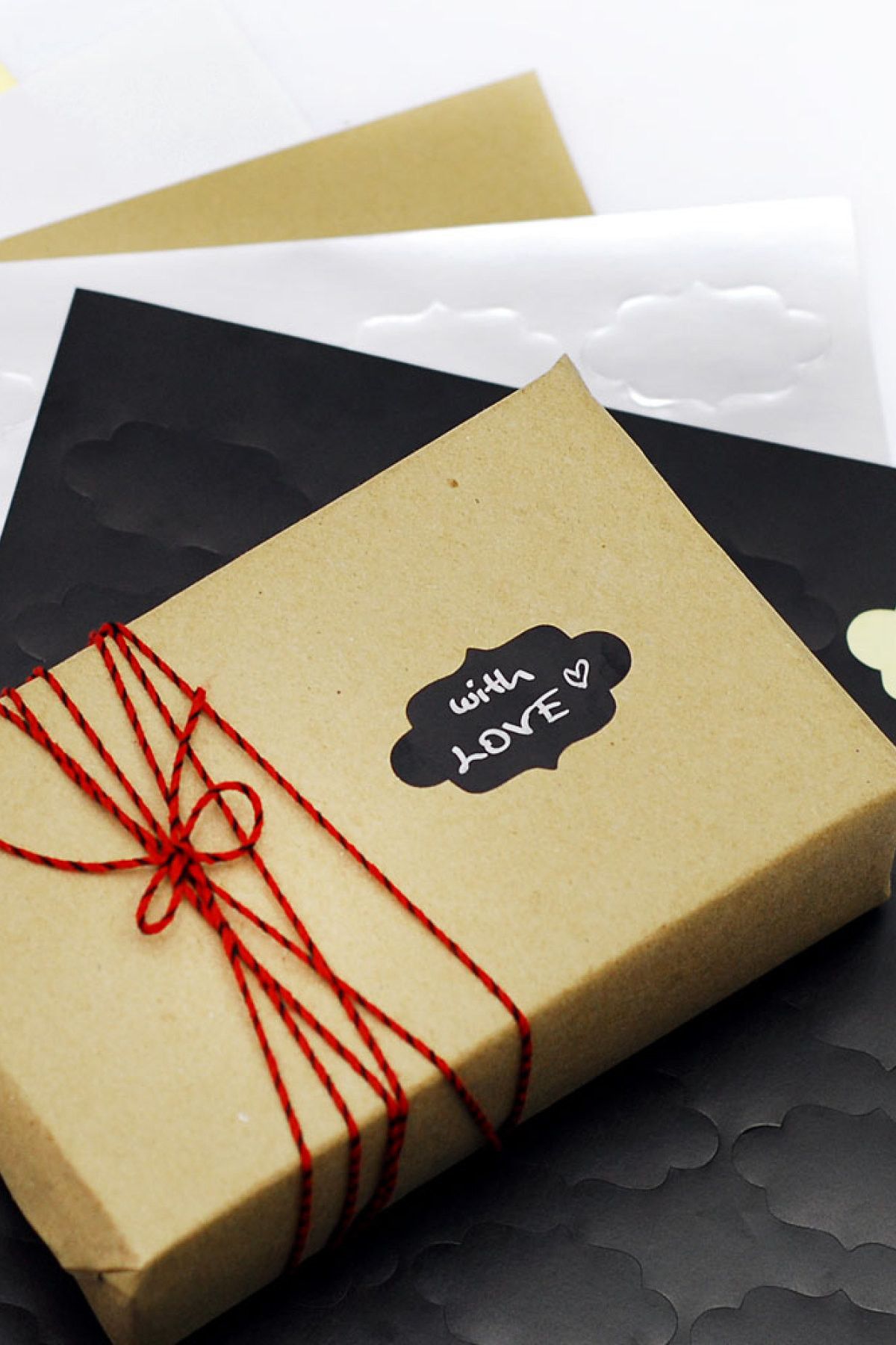 Funbou Sticker, vintage / Kraft
