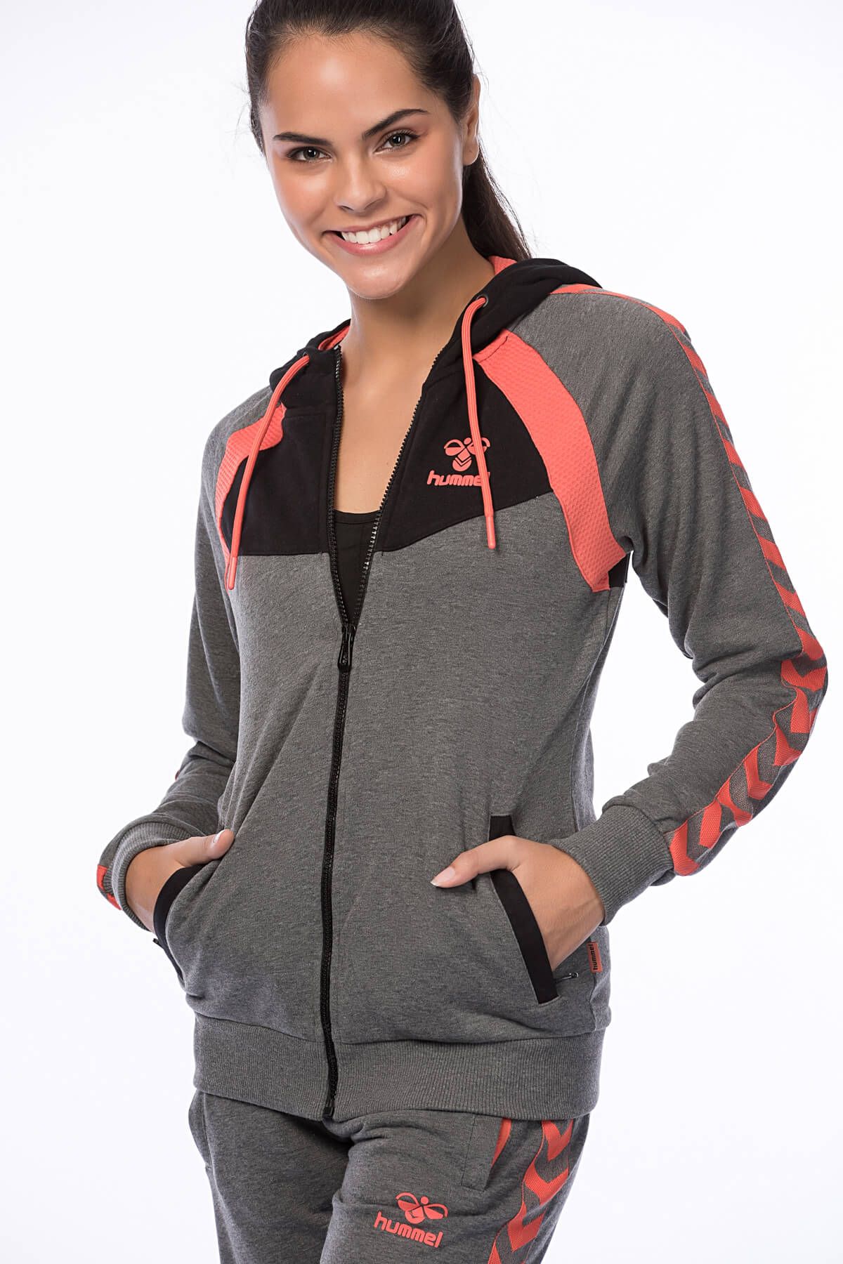 HUMMEL Kadın Sweatshirt Mona Zip Hoodie