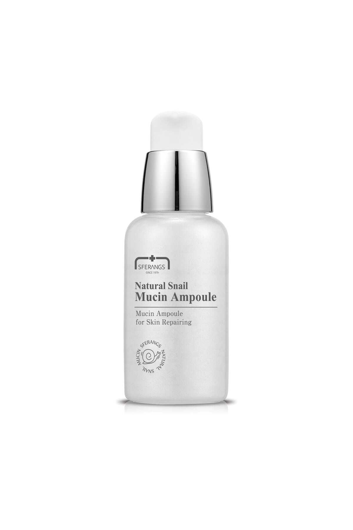 Sferangs Kolajen Arttırıcı Kırışıklık Karşıtı Ampul Leke & Siyah Nokta Giderici Salyangoz Serum 8809080825020