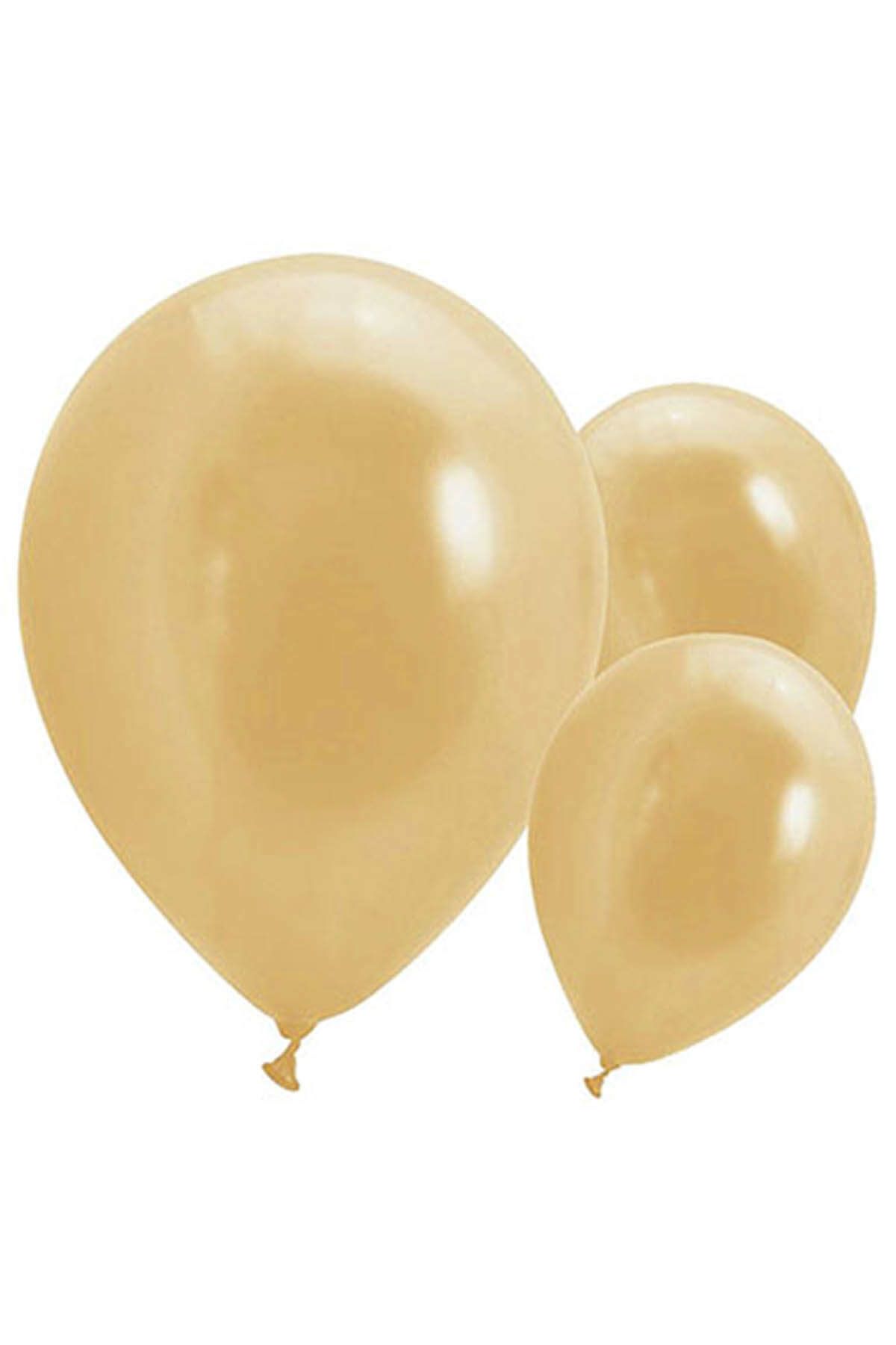 Kullan At Market Metalik Altın Balon
