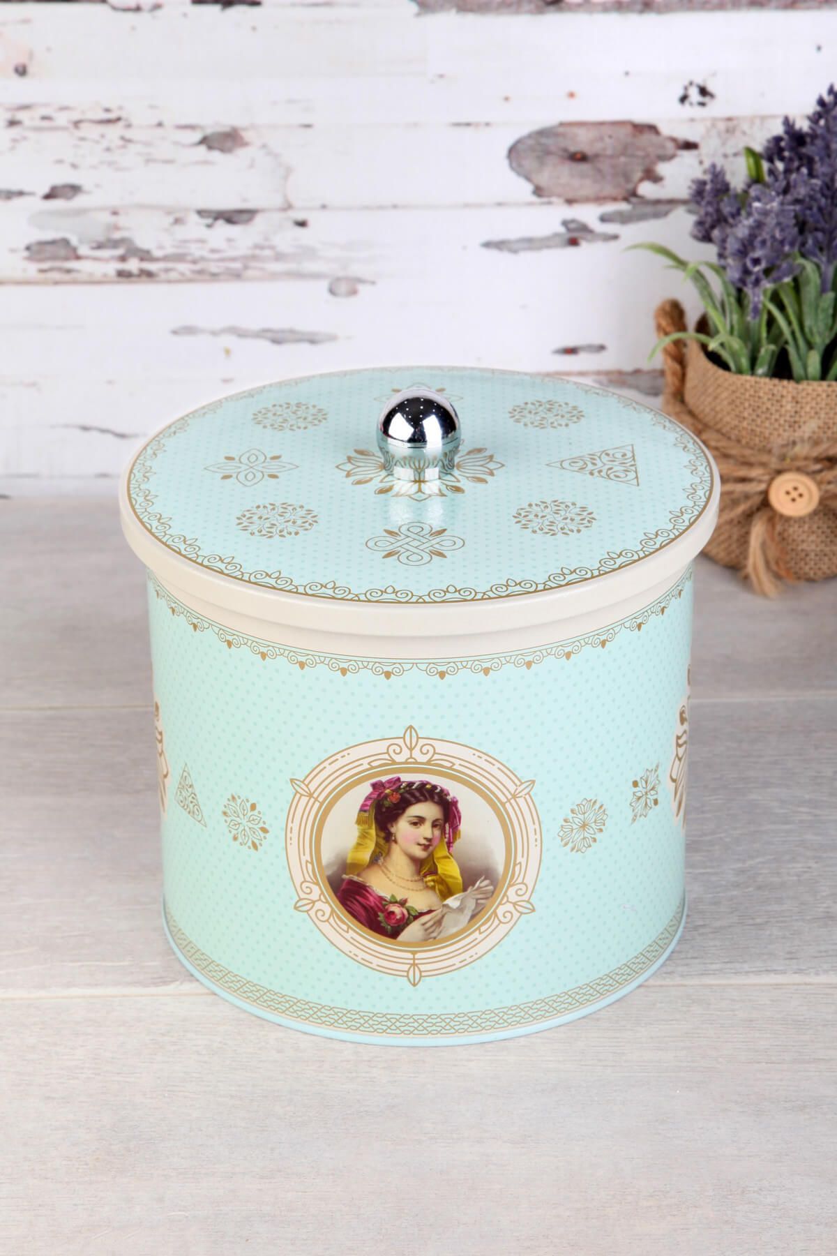 ACAR Galvaniz Gold Madame Desenli Lüx Jumbo Saklama  A-MTL016540/6-Madame
